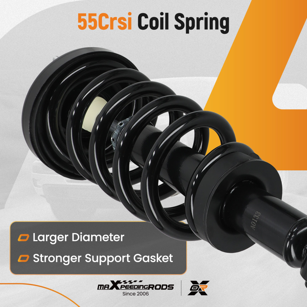 Pair Rear Struts Shocks Set compatible for Ford Expedition compatible for Lincoln Navigator 2007-2017