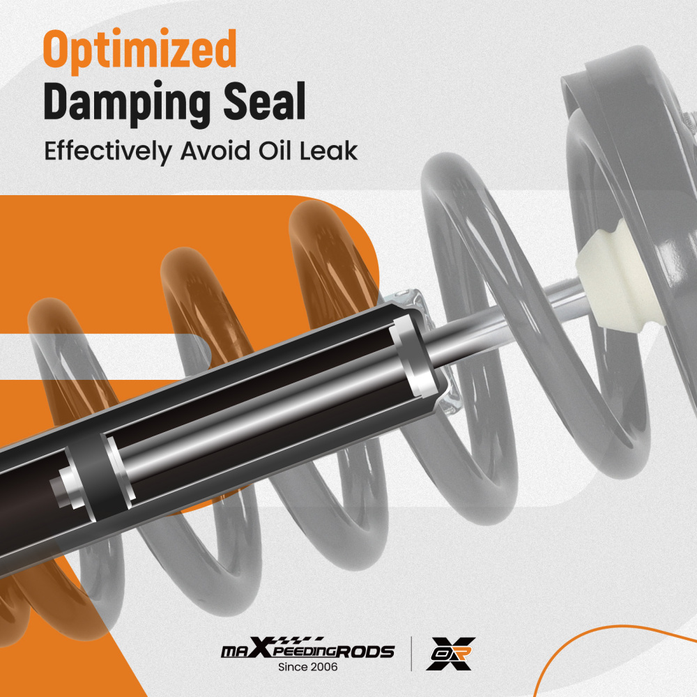 Pair Rear Struts Shocks Set compatible for Ford Expedition compatible for Lincoln Navigator 2007-2017