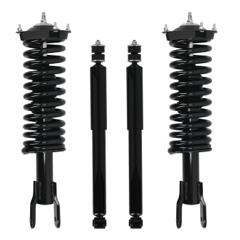 Front Rear Complete Struts w/ Coil Springs compatible for Mercury Cougar 1989 – 1997