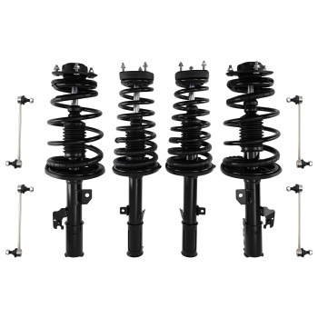 8pcs FrontRear Struts Sway Bar Links For 2002 2003 compatible for Toyota Camry Lexus ES300