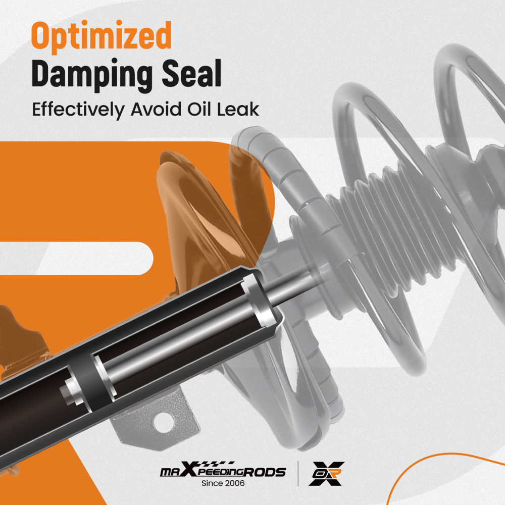 FrontRear Shocks Struts W/ Coil Spring For 2002 2003 compatible for Lexus ES300 compatible for Toyota CAMRY