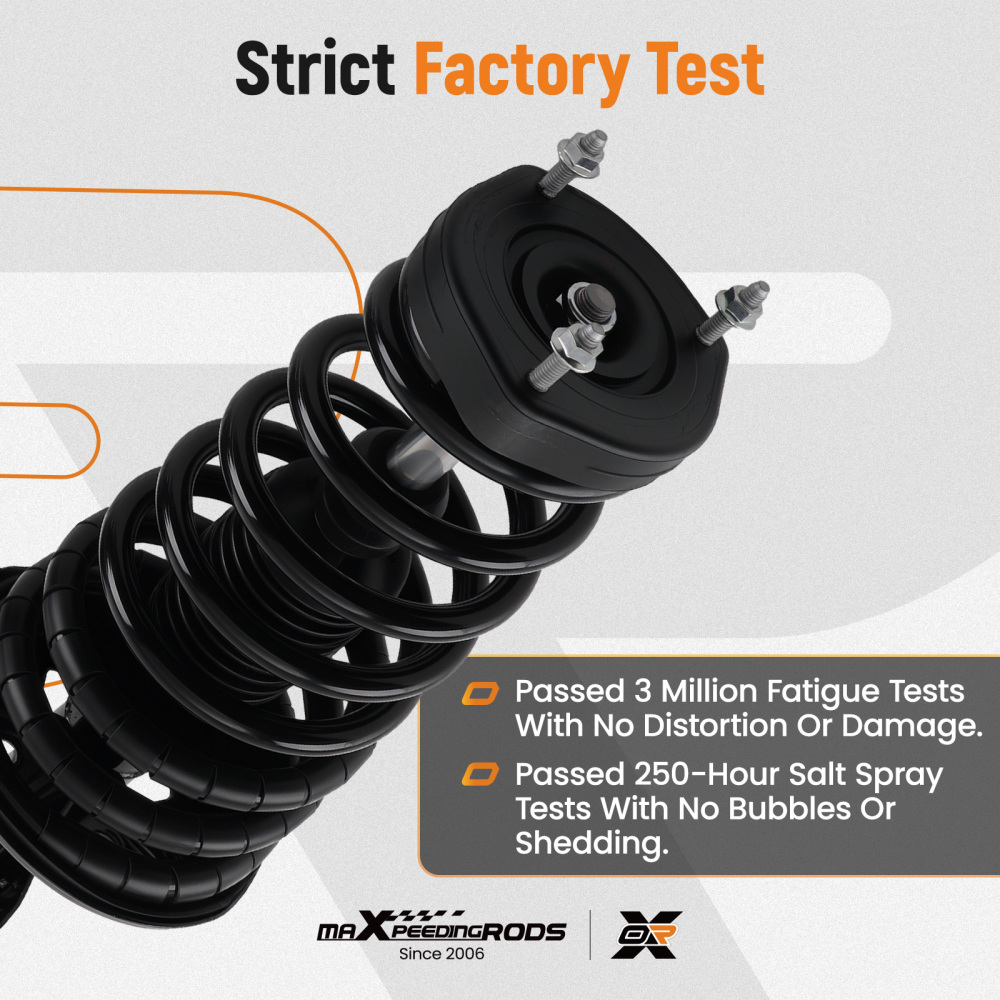 maXpeedingrods 4Pcs Rear Complete Struts & Sway Bar Links for Toyota Camry 2002-2003