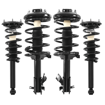 FrontRear Struts Shocks w/ Coil Springs compatible for Nissan Maxima 2000-01 All Models