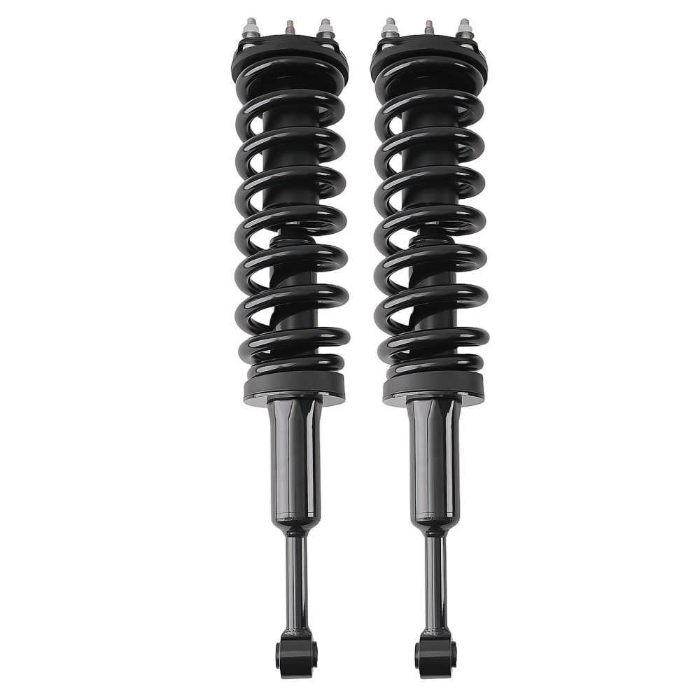Set 4 Front Quick Strut Coil Spring-Rear Shock For 2007-2021 compatible for Toyota Tundra 4WD