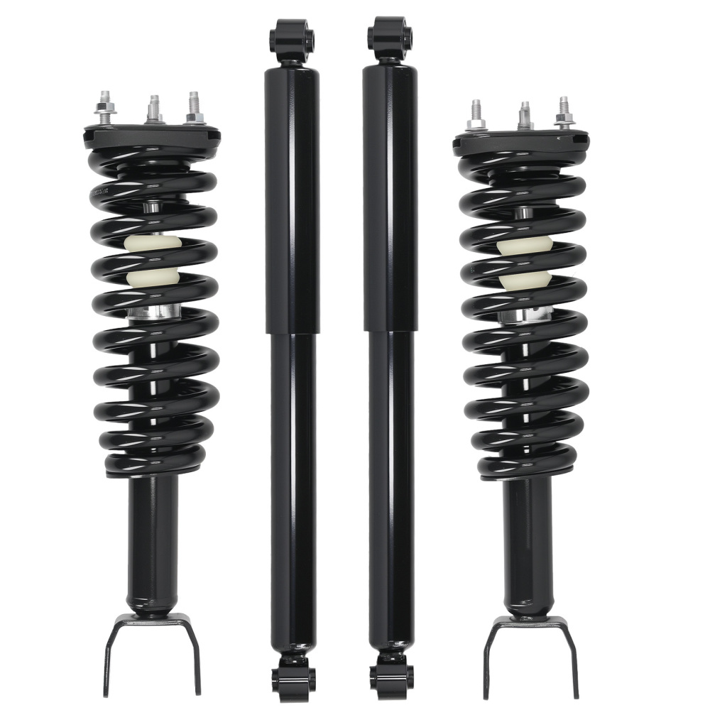 Front Rear Complete Shocks Struts Coil Spring compatible for Dodge Dakota 2005-2009 4WD