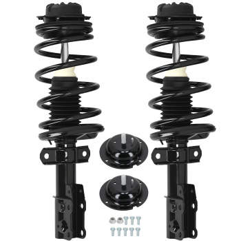 2X Front Complete Shocks Struts w/ Coil Spring 172203 For 2003-2007 compatible for Saturn Ion