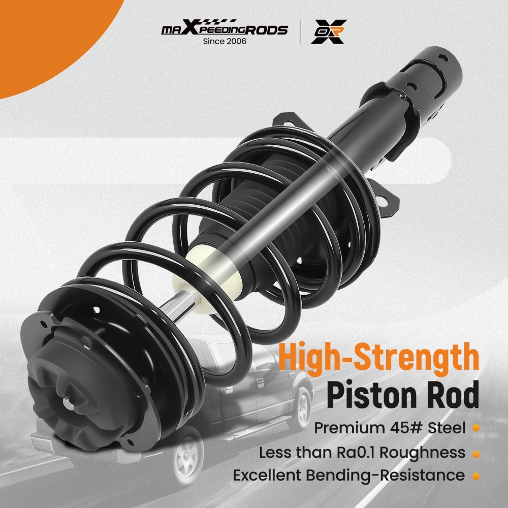 2X Front Complete Shocks Struts w/ Coil Spring 172203 For 2003-2007 compatible for Saturn Ion