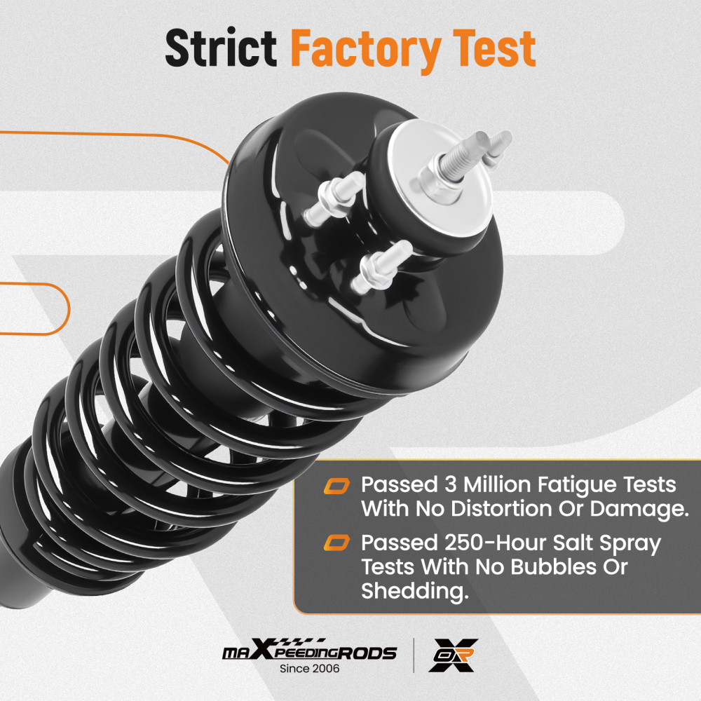 4X Suspension Rear Front Struts Assembly compatible for Mercury Mountaineer 2006-2010