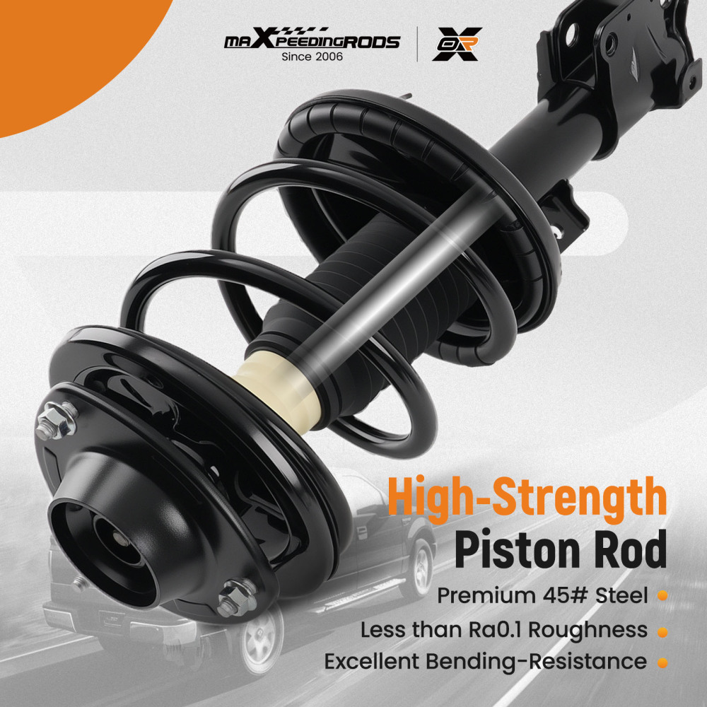 2pcs Front Struts w/Springs Suspension compatible for Dodge Stratus 2001-2005 Coupe