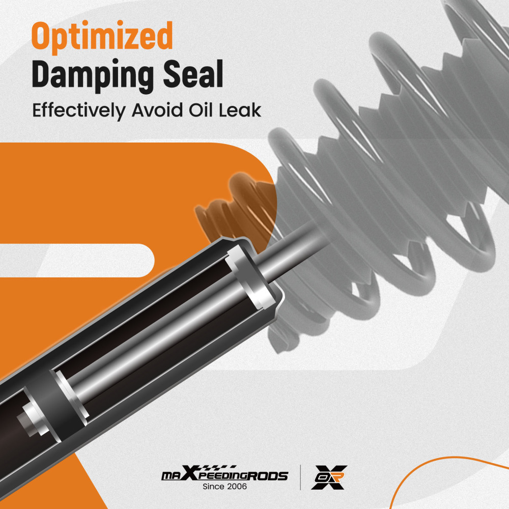 4X Suspension Rear Front Struts Assembly compatible for Mitsubishi Eclipse 2000-2005