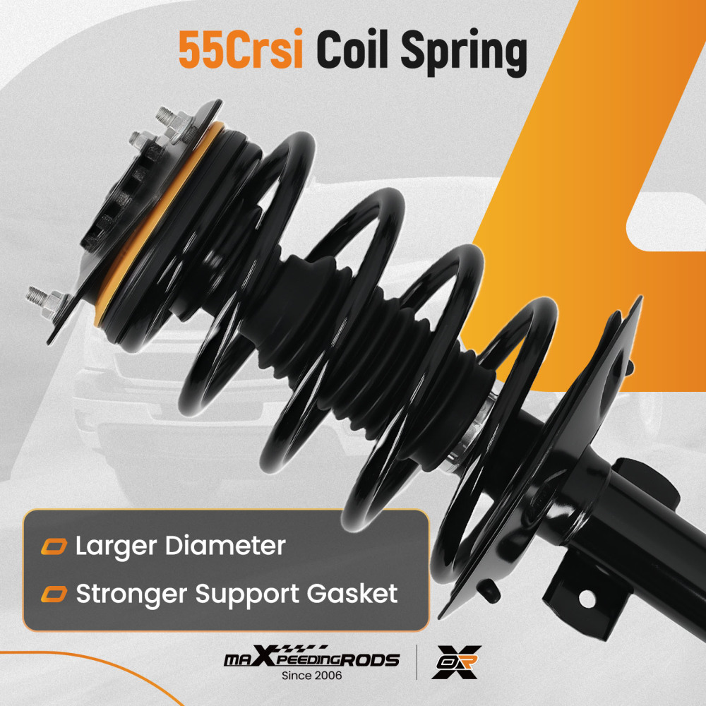 Complete Struts ShockCoil Spring Front Set For 2004-2008 compatible for Pontiac Grand Prix