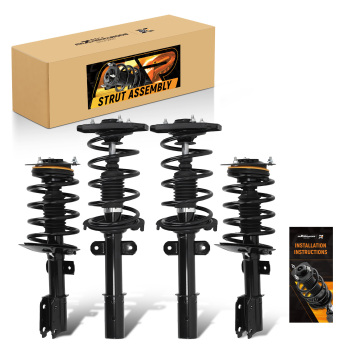 4PCS FrontRear Complete Struts Assembly For 2004-2007 2008 compatible for Pontiac Grand Prix