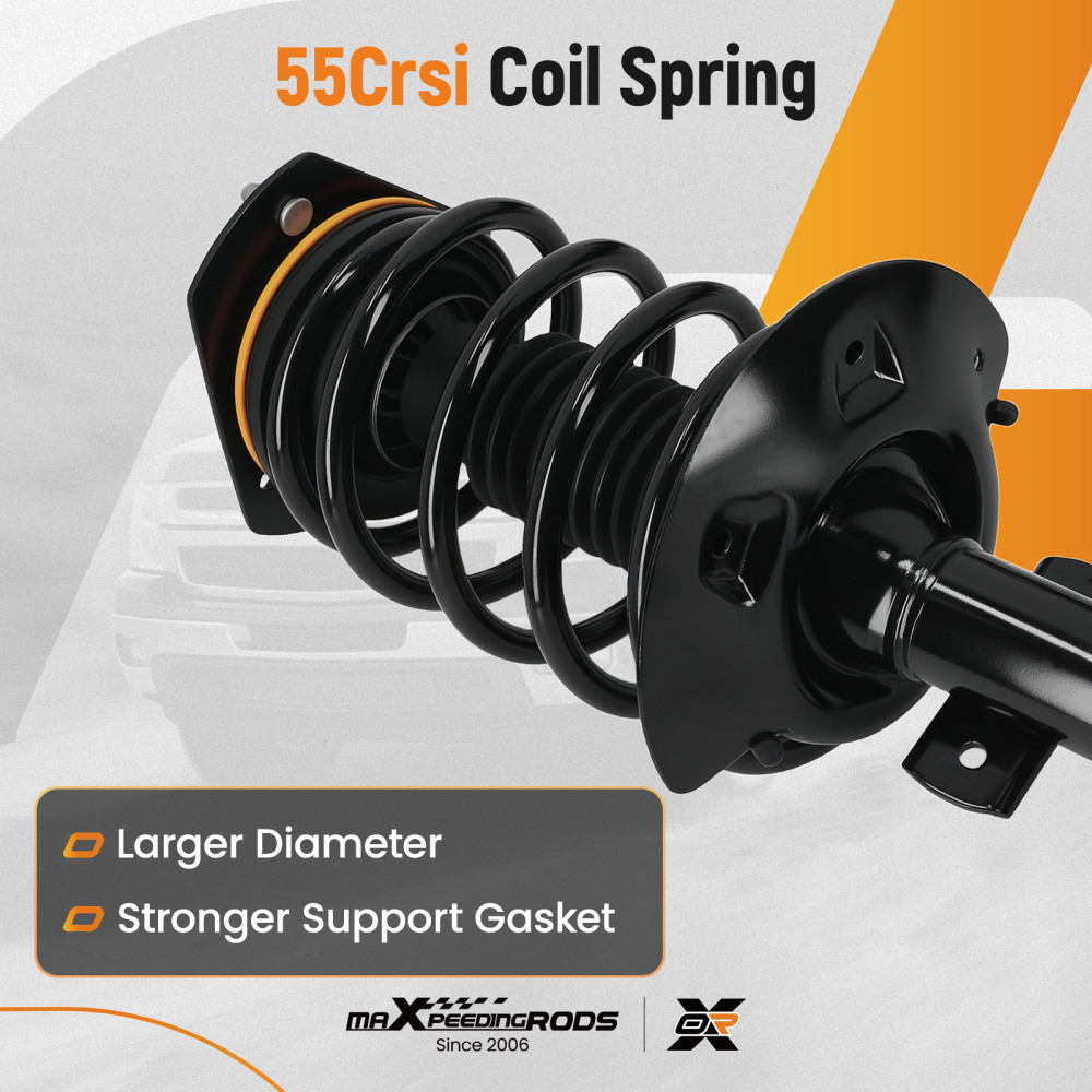 4PCS FrontRear Complete Struts Assembly For 2004-2007 2008 compatible for Pontiac Grand Prix