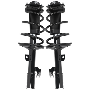 Front + Rear Strut Coil Spring compatible for Toyota Highlander 2004 2005 2006 2007 3.3l