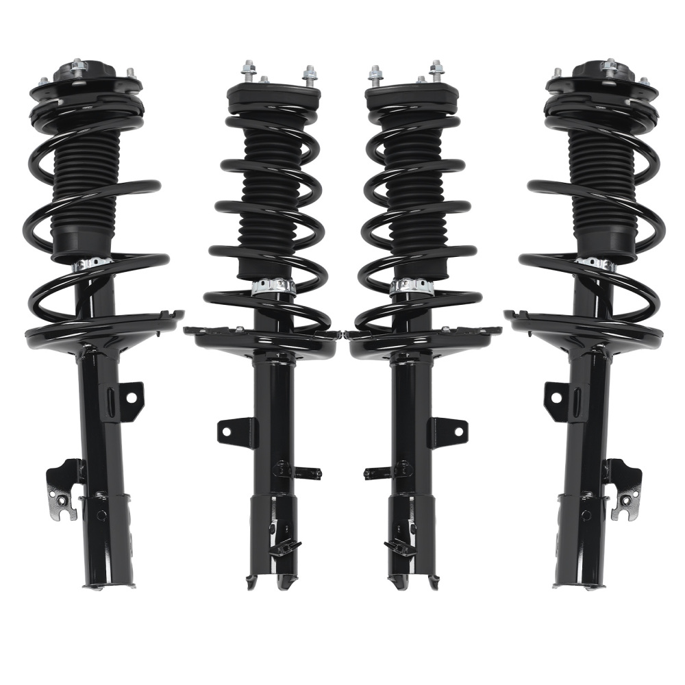 Front + Rear Strut Coil Spring compatible for Toyota Highlander 2004 2005 2006 2007 3.3l