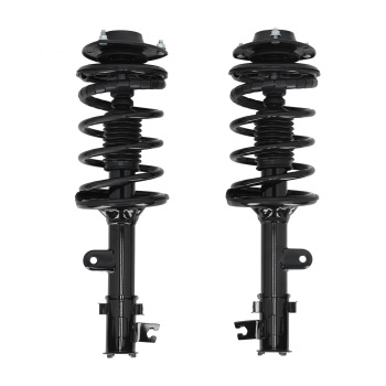 2pcs Front Struts w/Springs Suspension compatible for Hyundai Tucson compatible for Kia Sportage 05-09