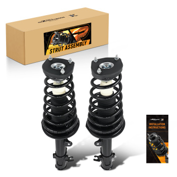 Quick Complete Rear Struts Assembly compatible for Hyundai Tucson 05-09 compatible for Kia Sportage 05-10
