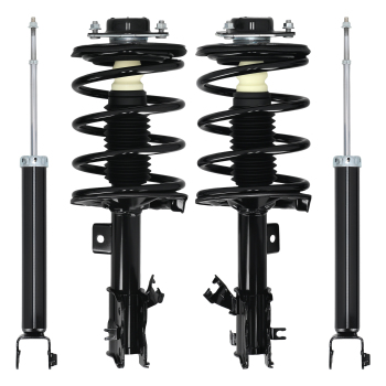 Front Complete StrutRear Shock Absorber Bundle for 2004-2008 compatible for Nissan Maxima