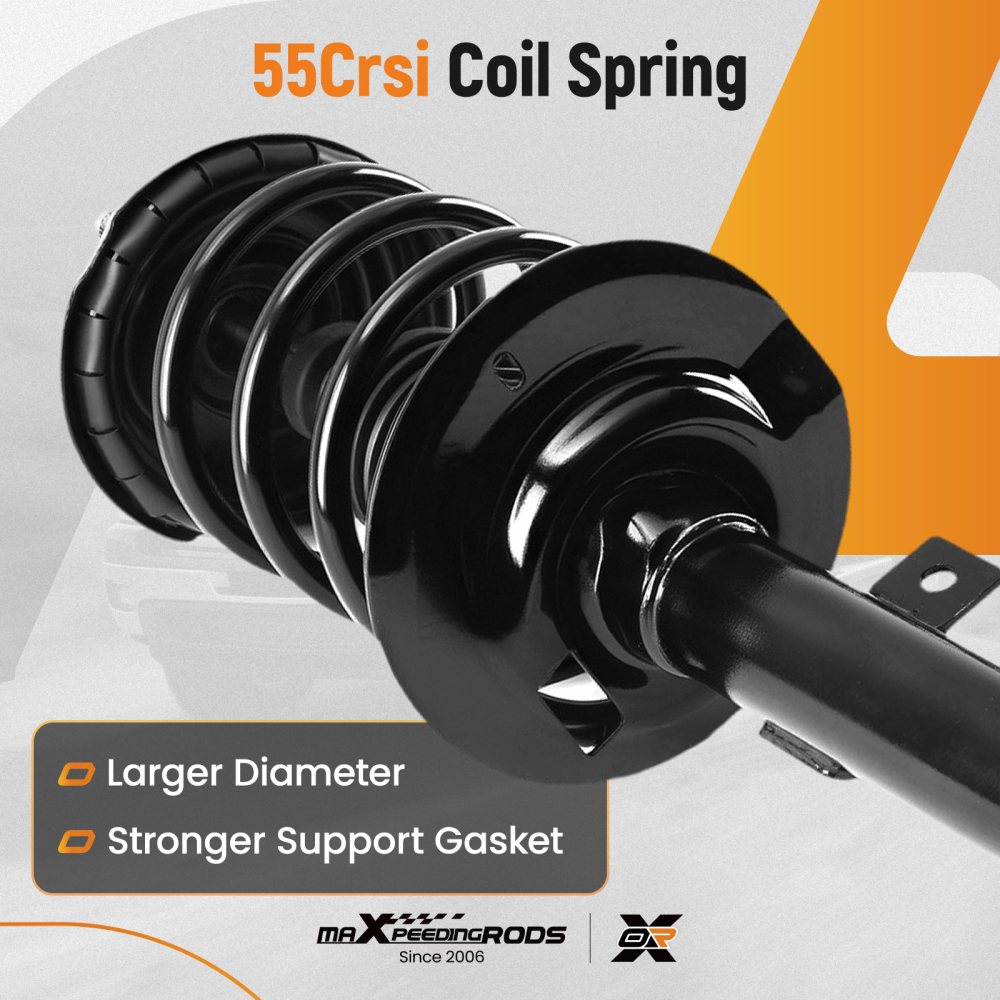 maXpeedingrods 2Pcs Front Strut & Sway Bar Link for Ford Focus ZX3 ZX4 ZX5 ZXW 2006 S SE SES ST 2.0L 2.3L 2007