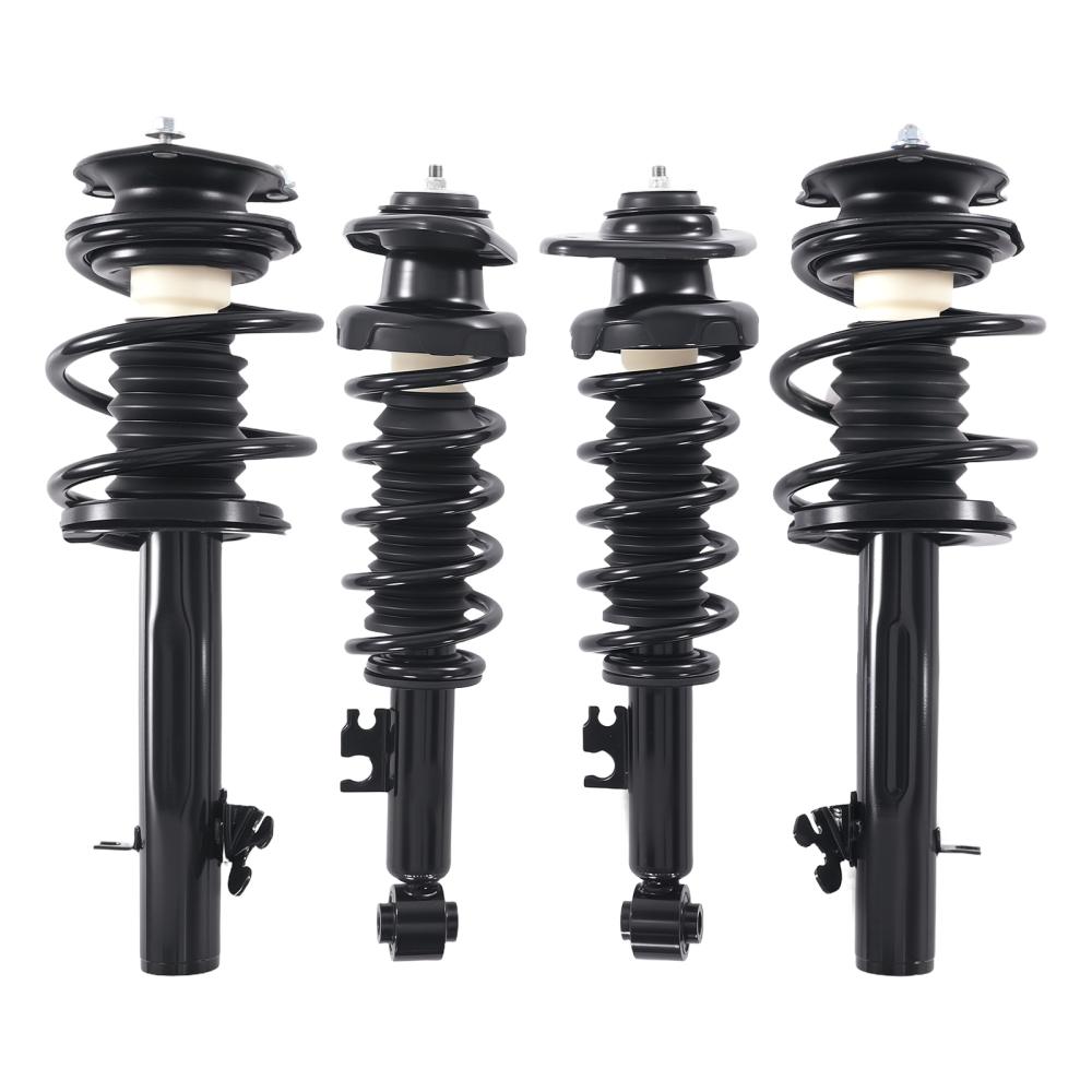 4x FrontRear Struts Shocks w/ Coil Springs For 2002-2008 compatible for Mini Cooper compatible for FWD 1.6L