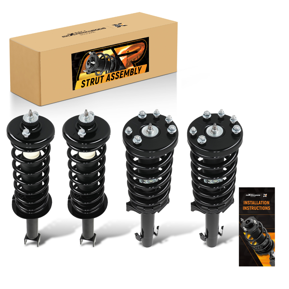 FrontRear Struts compatible for Honda Accord 2008 2009 2010 2011 2012 Complete Full Set