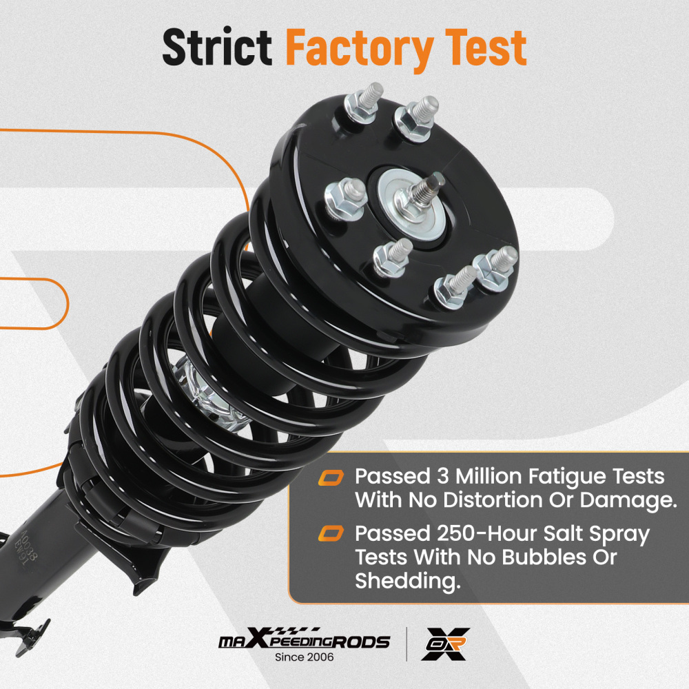 maXpeedingrods 4Pcs Front Struts & Sway Bar Links for Honda Accord 2008-2012