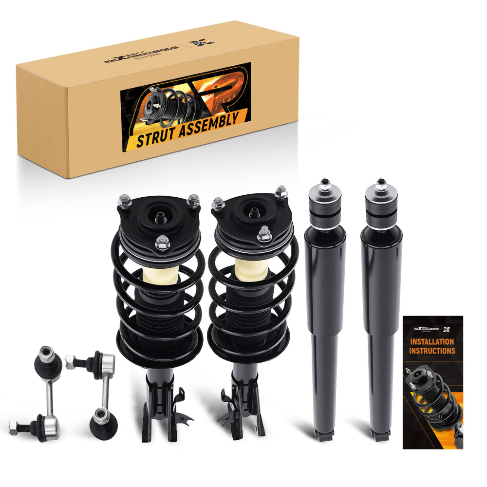 Front Struts compatible for Honda Civic 2006-2011 compatible for Acura CSX Rear Shock Absorbers Sway Bars