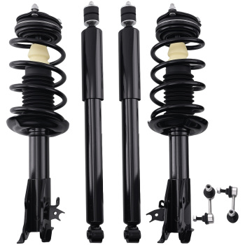 Front Struts compatible for Honda Civic 2006-2011 compatible for Acura CSX Rear Shock Absorbers Sway Bars