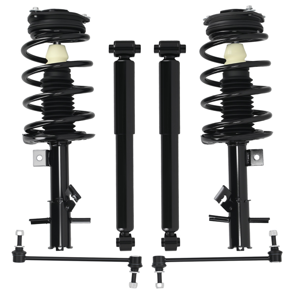FrontRear Shock Strut AbsorberSway Bar For 2007-2011 2012 compatible for Nissan Sentra