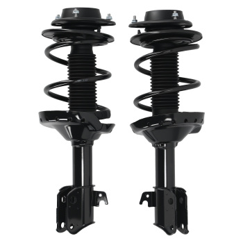 Front Rear Struts w/ Coil Spring Sway Bars Kit for 2008 - 2011 compatible for Subaru Impreza