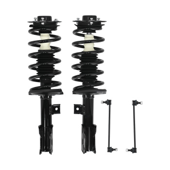 Front Strut w/Coil Spring Sway Bar compatible for Chevy Equinox GMC Terrain compatible for Pontiac Torrent