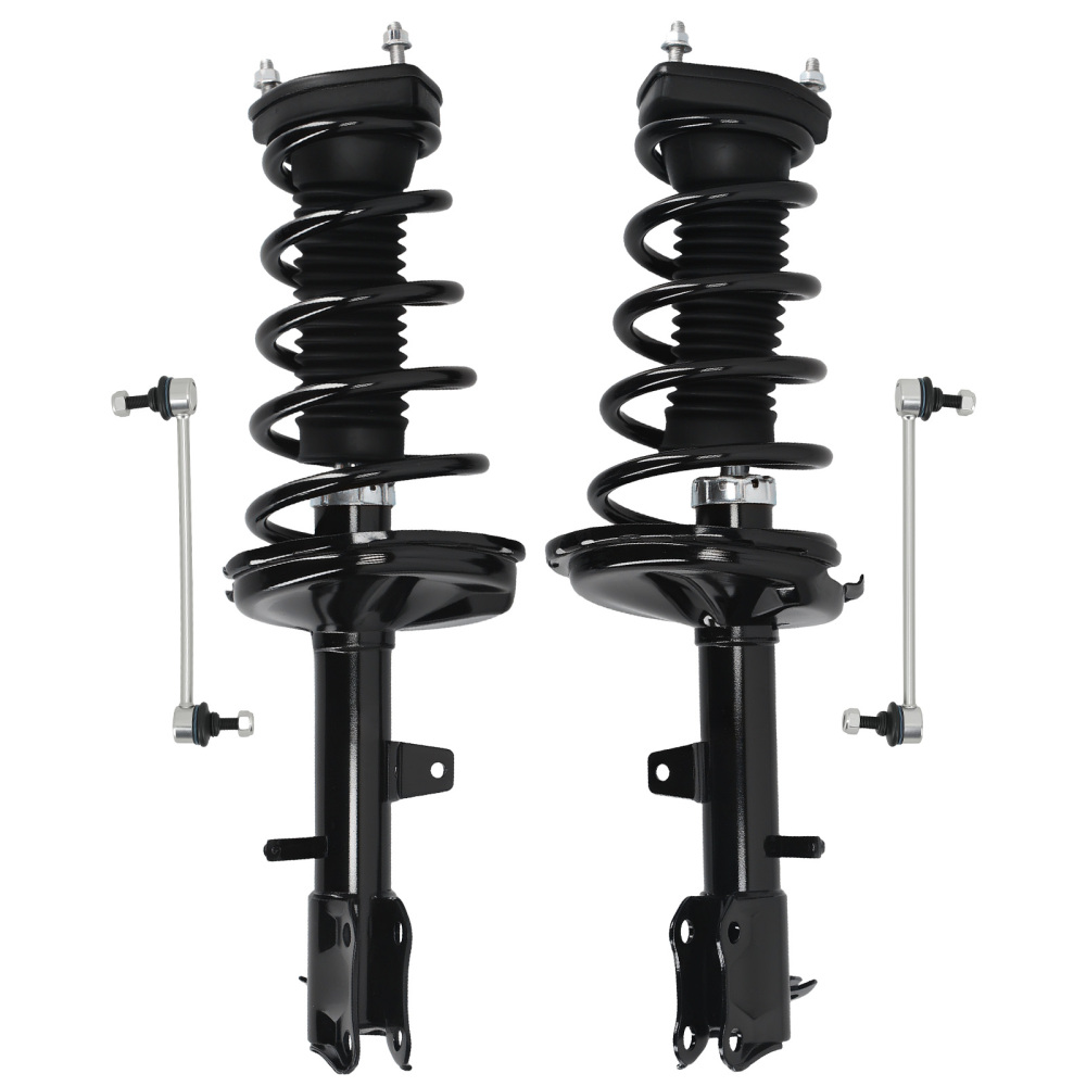 Rear Complete Struts Assembly w/ Sway Bar Links compatible for Toyota Highlander RX330 AWD