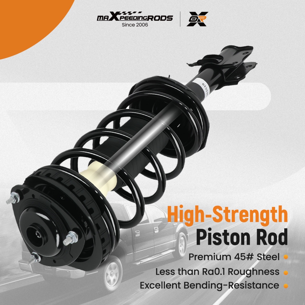 Pair 2 Rear LH RH Quick Complete Strut-Coil Spring For 1998-2002 compatible for Subaru Forester