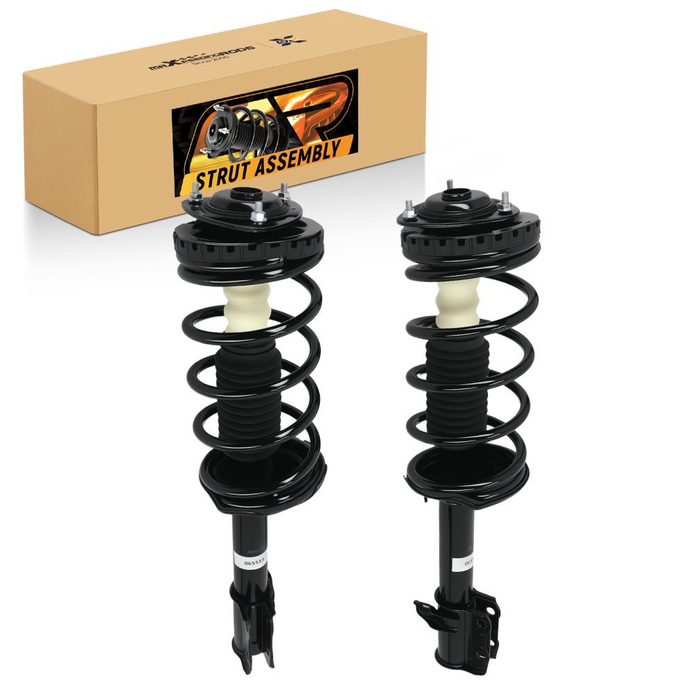 Pair 2 Rear LH RH Quick Complete Strut-Coil Spring For 1998-2002 compatible for Subaru Forester