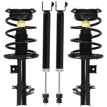 Front Rear Left + Right Suspension Shock Strut Assembly compatible for Nissan Altima 07-13