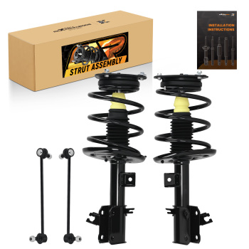 Front Struts w/ Coil Spring Assembly Sway Bars Kit compatible for Nissan Altima 2007 – 2013