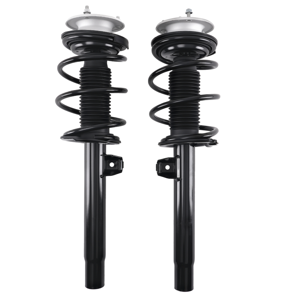 Front Complete Strut Assemblies Rear Shock Absorbers for 2013 compatible for BMW 135is E82 E88