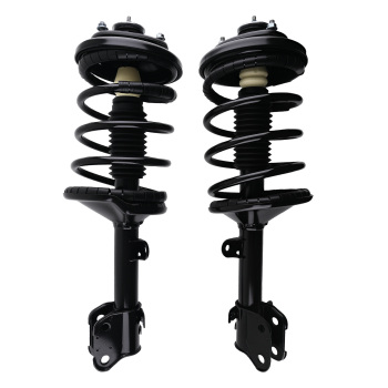 Front Struts w/ Coil Spring Assembly Sway Bars Kit compatible for Honda Pilot 2006-2008 compatible for FWD