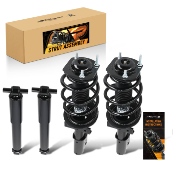 4pcs Front Rear Struts Shocks Suspension Kit compatible for Chevrolet Traverse 2009-2012