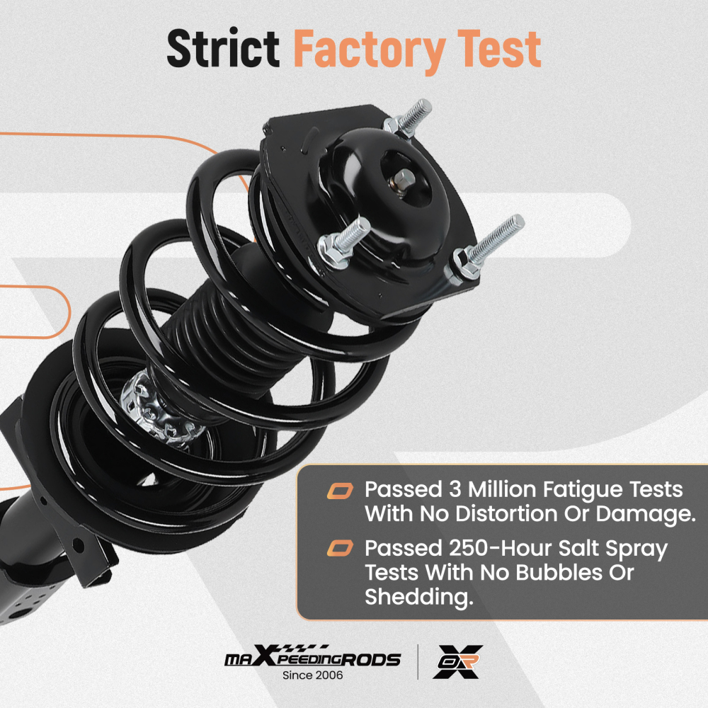 4pcs Front Rear Struts Shocks Suspension Kit compatible for Chevrolet Traverse 2009-2012