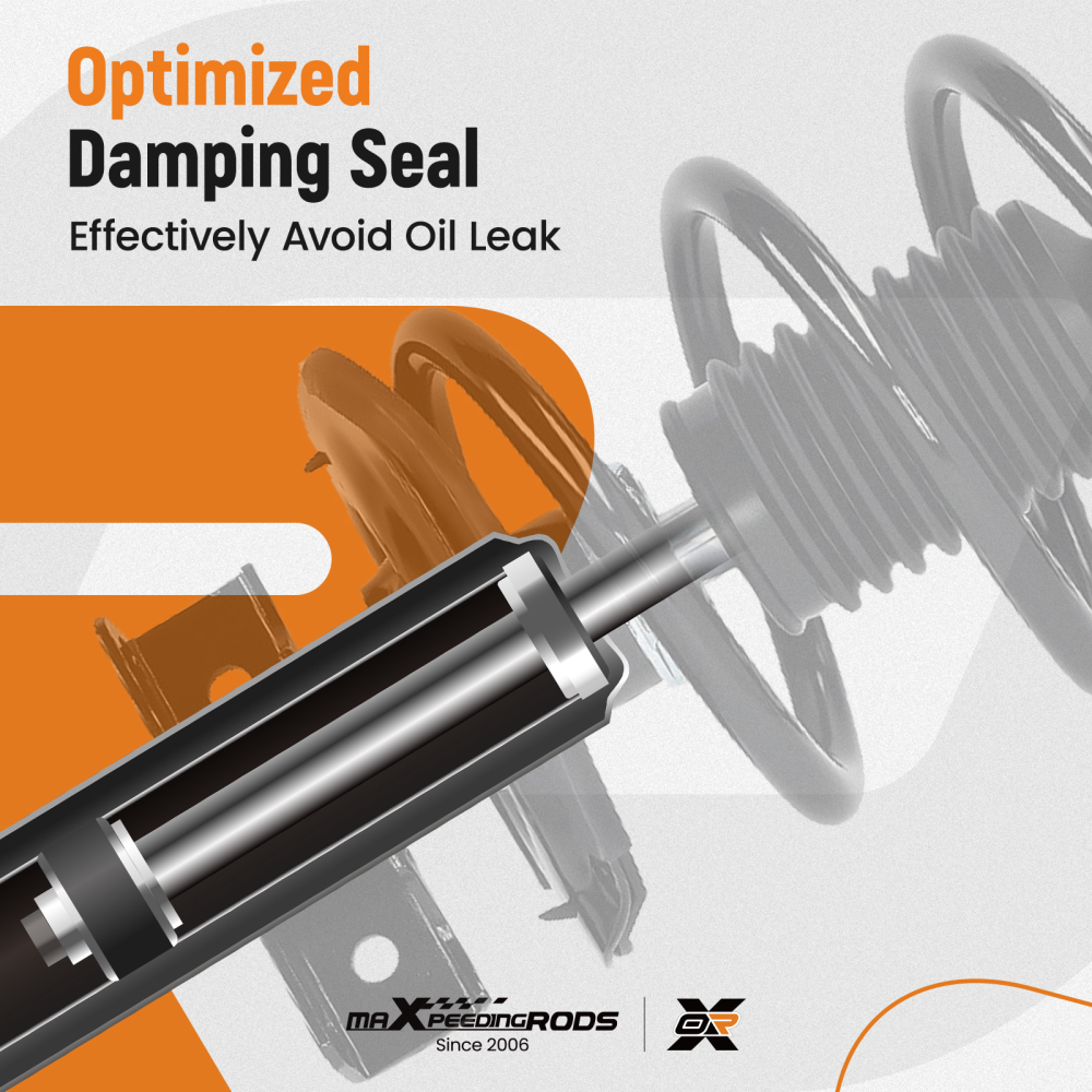 4pcs Front Rear Struts Shocks Suspension Kit compatible for Chevrolet Traverse 2009-2012