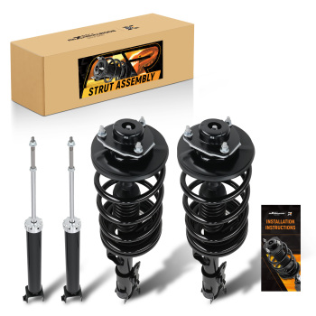 4X Suspension Rear Front Struts Assembly compatible for Nissan Altima 2002-2006 344395