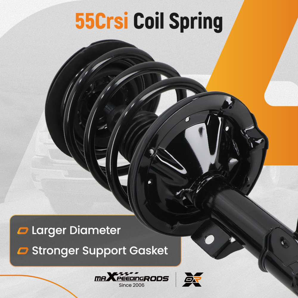 4X Suspension Rear Front Struts Assembly compatible for Nissan Altima 2002-2006 344395