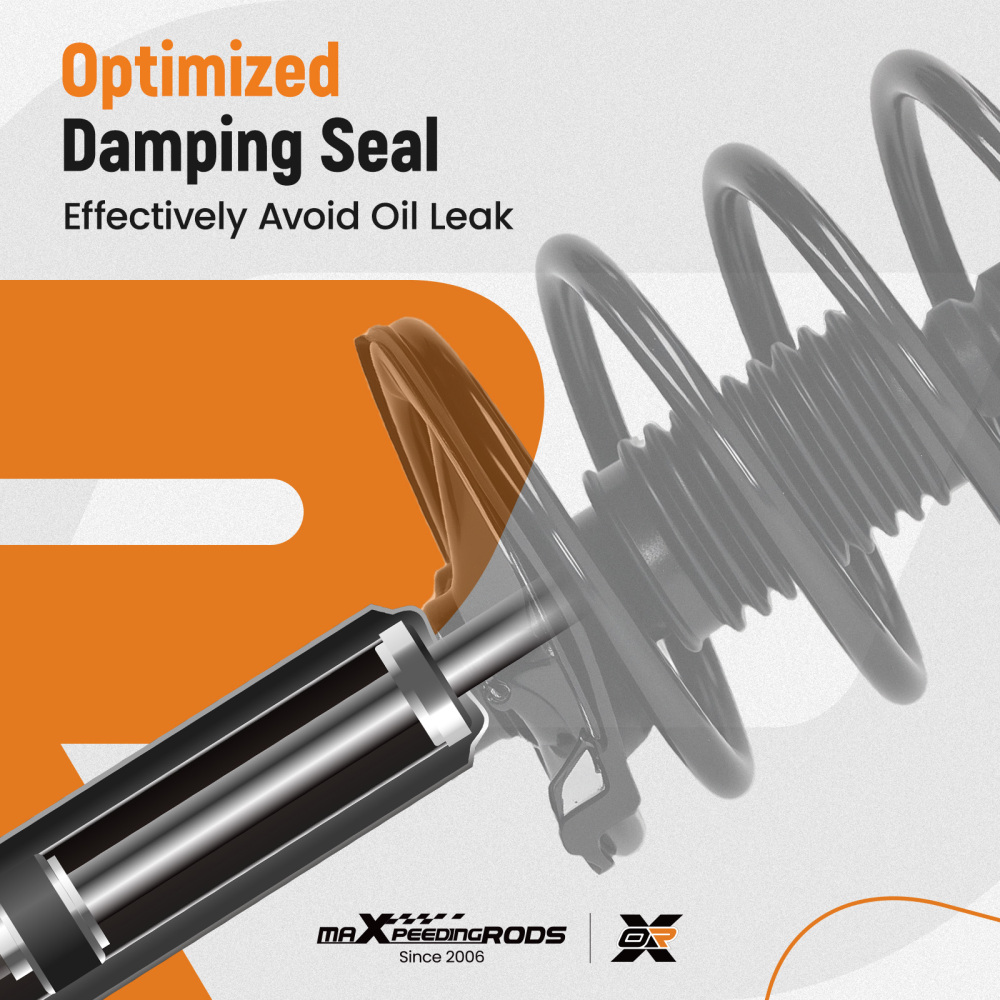 4X Suspension Rear Front Struts Assembly compatible for Nissan Altima 2002-2006 344395