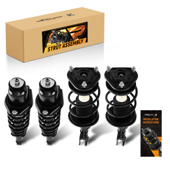 FrontRear Complete StrutsSpring for 2009-2013 compatible for Toyota Corolla Matrix 11-13
