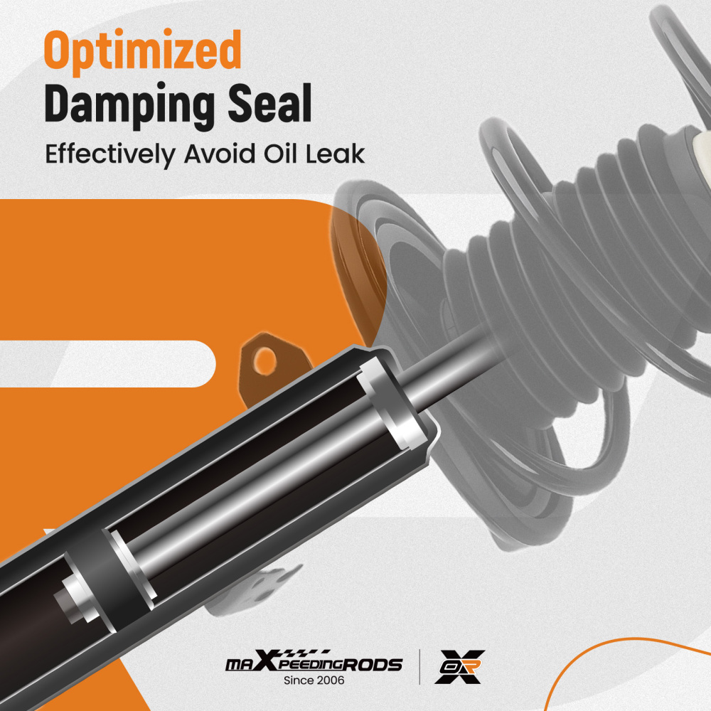 FrontRear Complete StrutsSpring for 2009-2013 compatible for Toyota Corolla Matrix 11-13