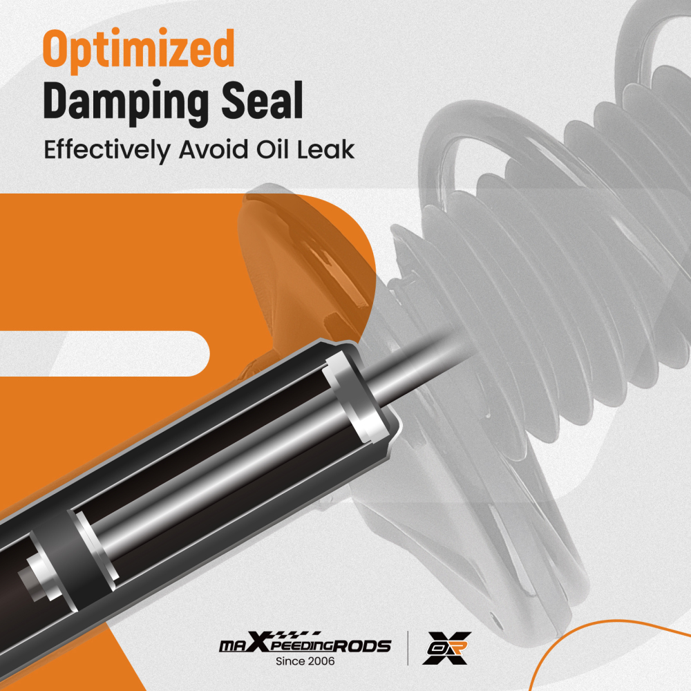 maXpeedingrods 4Pc Front Strut & Sway Bar Link for Toyota Corolla 1.8L 2009-2013 Matrix 2011-2013