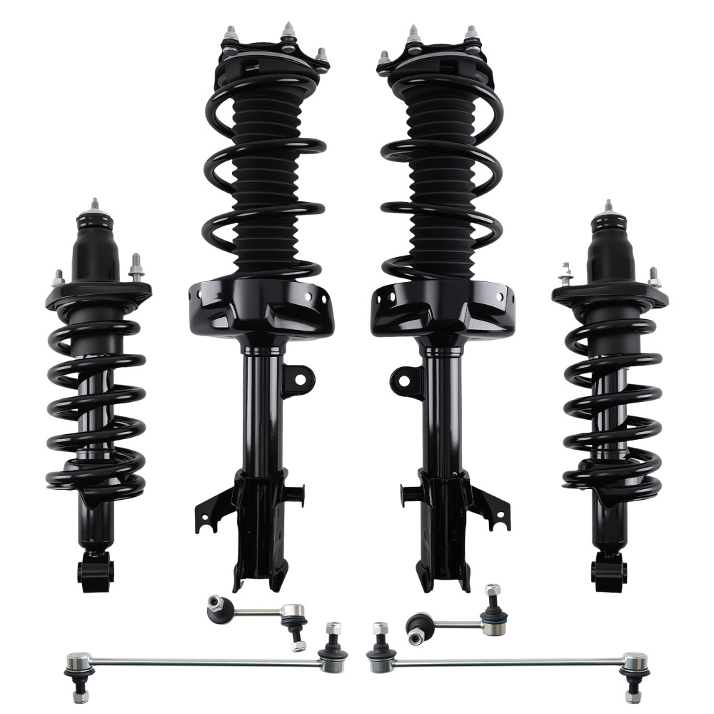 Front / Rear Complete StrutsSway Bar End Links Kit For 2007- 2011 compatible for Honda CR-V