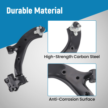 Suspension Front Struts w/Control Arms Sway Bars compatible for Honda CR-V 2007-2011 2.4L