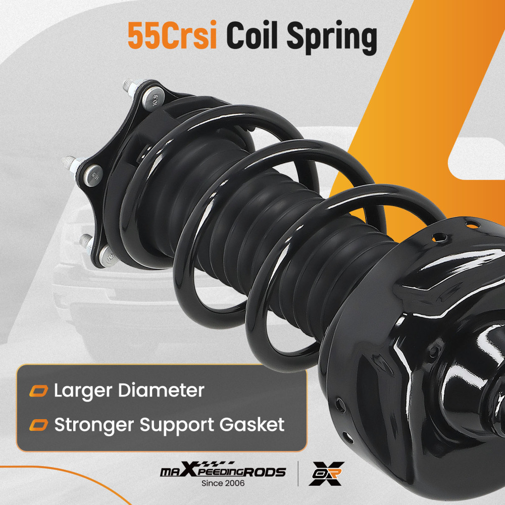 Suspension Front Struts w/Control Arms Sway Bars compatible for Honda CR-V 2007-2011 2.4L